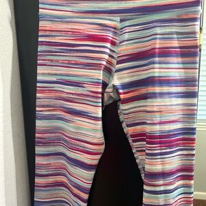 Old Navy Multicolor Striped Kids Leggings